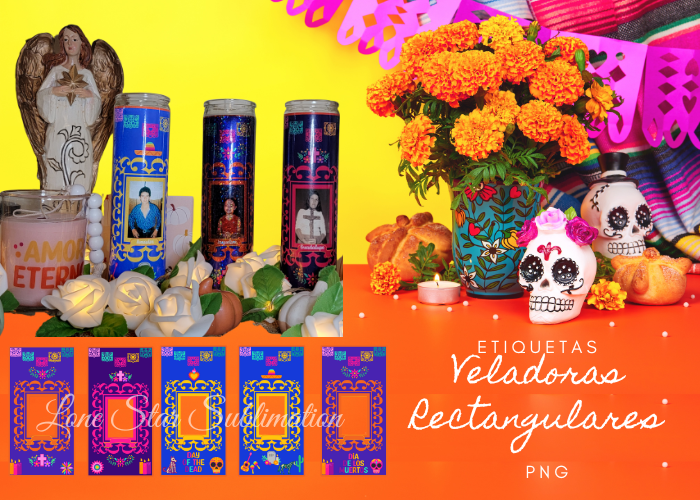 velas dia de los muertos