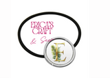 Elastic Hair Tie, Alpha Sublimation hair tie with metal tray
