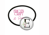 Elastic Hair Tie, Alpha Sublimation hair tie with metal tray