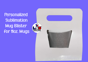 SUBLIMATION MUH BLISTER DOR 11 OZ MUGS