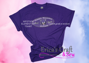 Westside Elementary custom tshirt