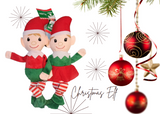 Christmas House Plush Elves / Duendes de Navidad