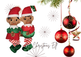 Christmas House Plush Elves / Duendes de Navidad