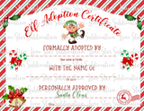 Elf Adoption Certificate / Certificado de Adopción de Duendes /ENGLISH-SPANISH