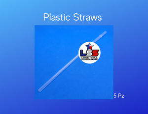 Plastic Straws - 20 oz Tumbler - 5 pz